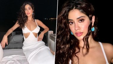 Janhvi Kapoor Slays in White Cutout Dress Under the 'Moonlight' in Maldives (View Pics)